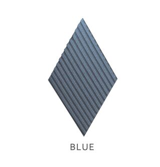3D korkové stenové panely Stripe Blue