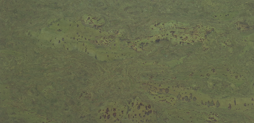 Nástěnný korek Exclusive Green 3MM