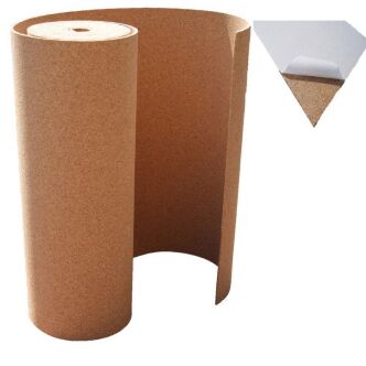 Samolepiace korkové role 4mm(1mx10m) - hrubozrnná