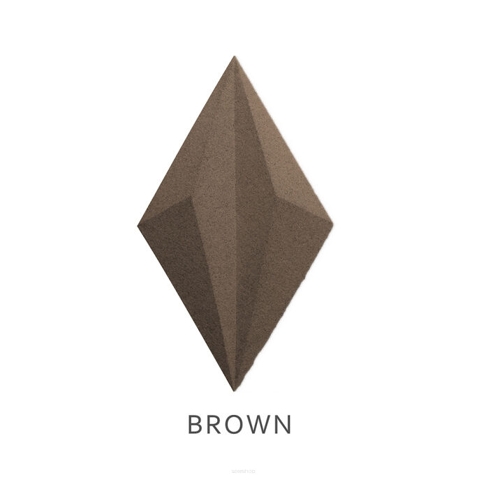 3D korkové stenové panely Line Brown