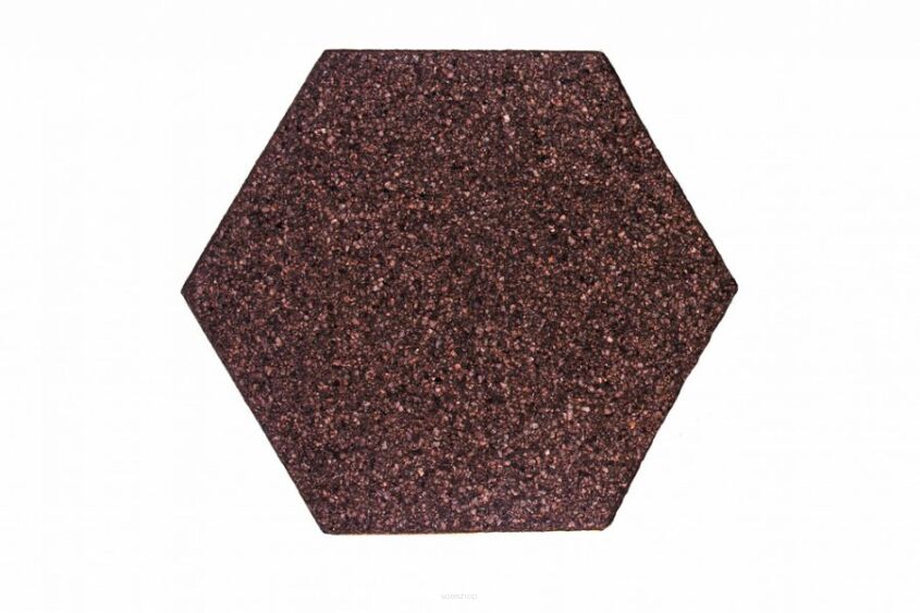 Samolepiace Doska Čierna Hexagon