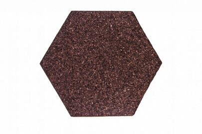 Samolepiace Doska Čierna Hexagon